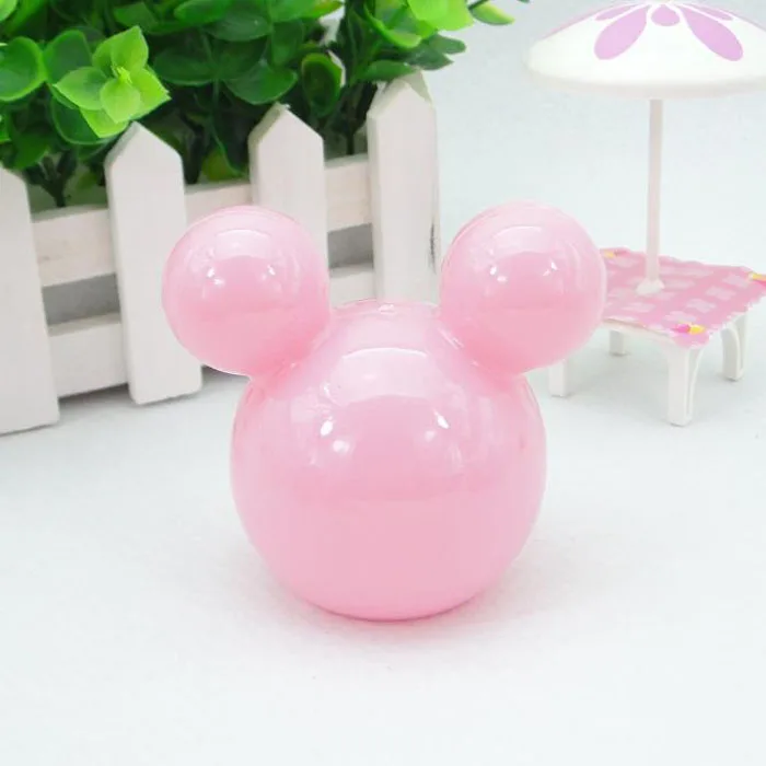 All Pink 20 шт. пластиковая Свадебная коробочка для сладостей Микки Маус коробка для конфет Беби Шауэр детский день рождения Рождество Вечеринка поставки - Цвет: All Pink