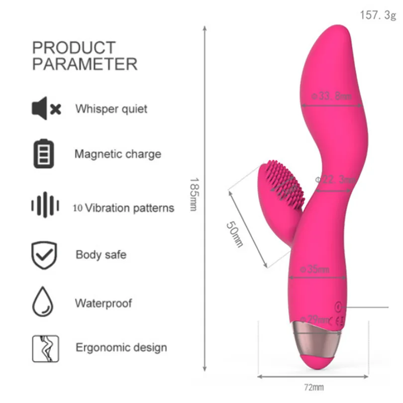 Секс-игрушки для женщин вибраторы Женский Вибратор сосание игрушки 10 скоростей