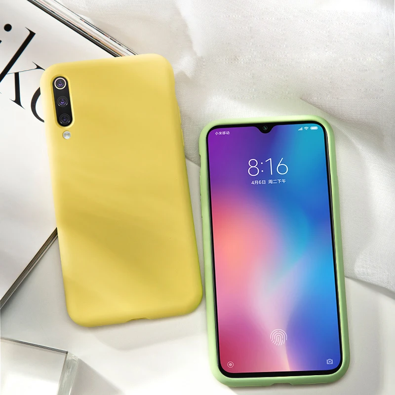 Мягкий силиконовый чехол Mi 9 для Xiaomi 8 Lite SE из ТПУ Redmi Note 7 Pro противоударный Mix 2 s