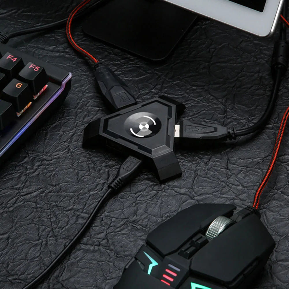 USB геймпад контроллер Набор Bluetooth 4,1 телефон черный мобильный клавиатура разъем для мыши и воспроизведения конвертер ABS ПК адаптер игровой
