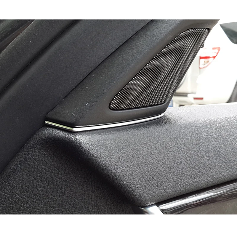 

Для BMW 5 серии 525, 520, F10, 2011, 2012, 2013, автомобильная передняя дверь, аудиосистема, стерео наклейка, накладка, Стайлинг, молдинги, наклейка