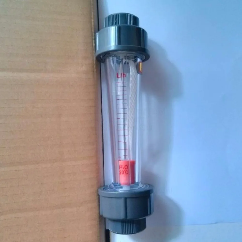 

LZS-50(0.6-6m3/h) plastic tube type series rotameter flow meter Tools Measurement Analysis Flow Measuring Instruments FlowMeters