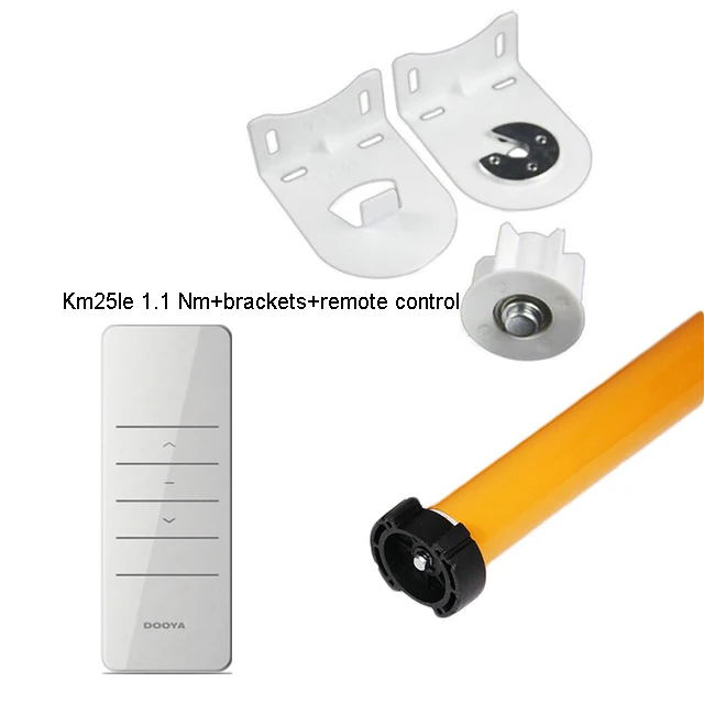 set c Бесплатно DOOYA мотор KM25LE 1.1nm мотор батареи, трубчатый мотор с зарядным устройством dia.38 мм трубка для рулонных жалюзи или жалюзи Зебра - Цвет: set c