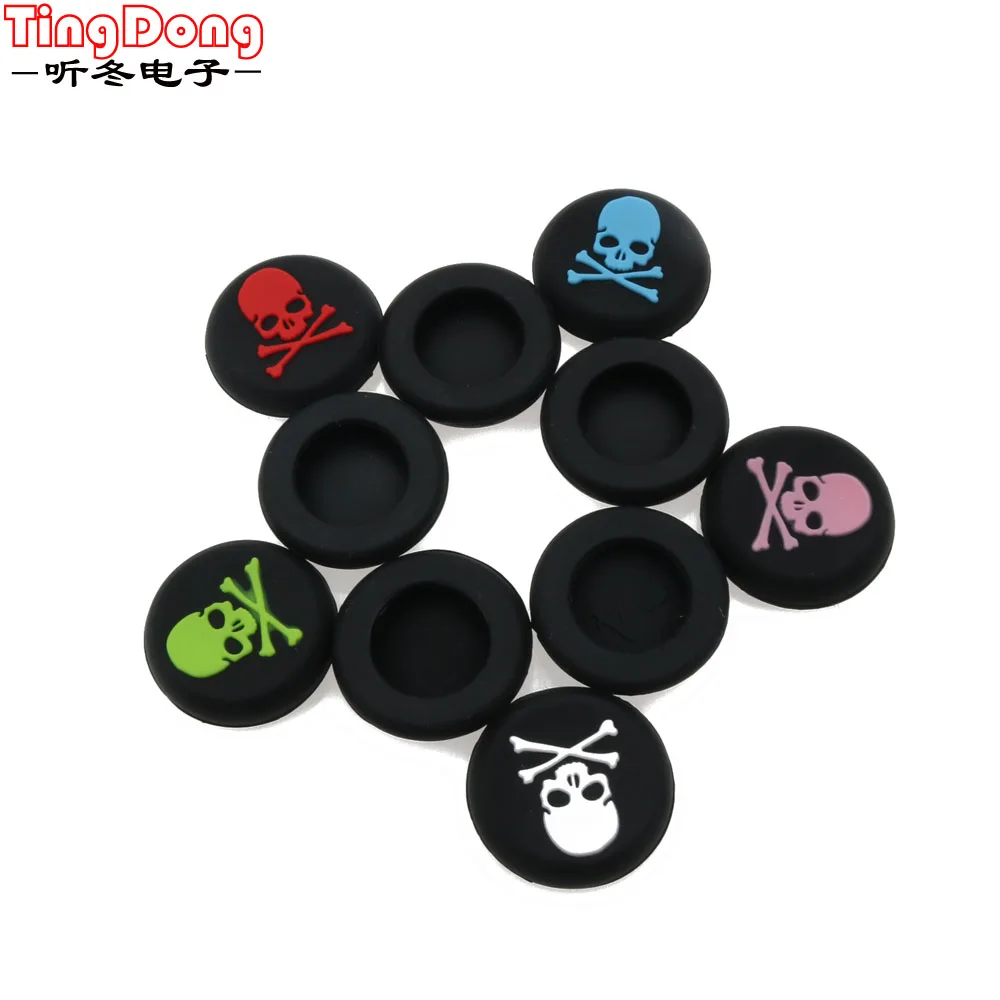 4 шт. Skull Cat Paw Thumbstick Cap Stick Grip джойстик крышка для ключа протектор Ps3 PS4 XBOX 360