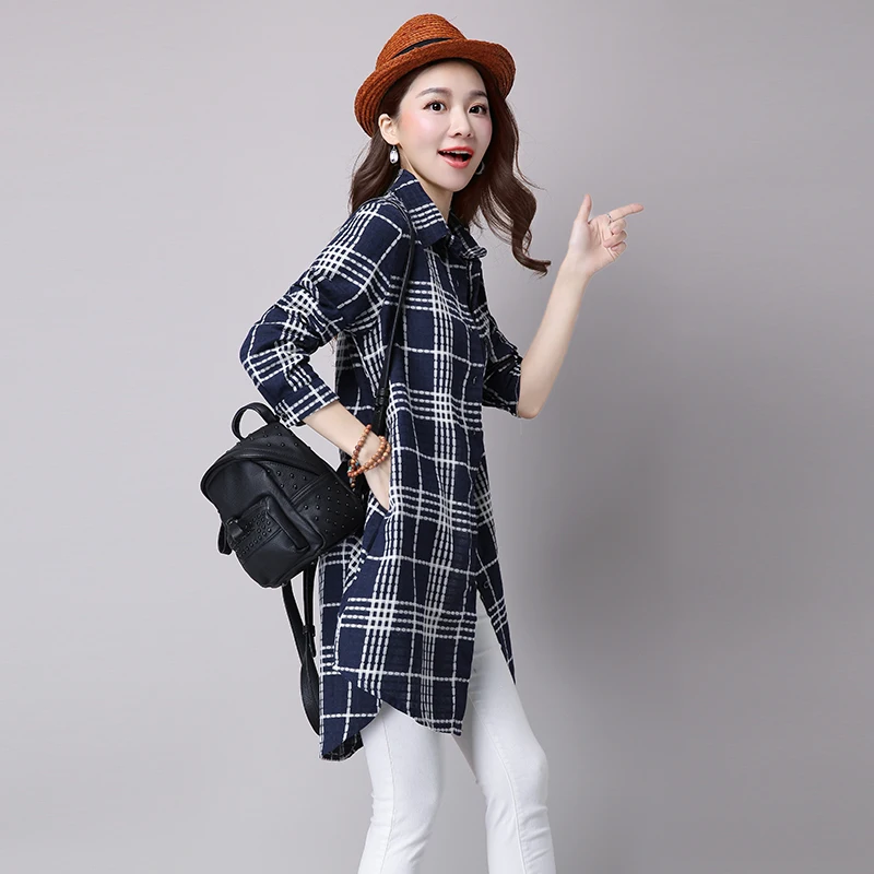 Новинка весны 2020 женские хлопковые льняные блузки рубашки подходящие ко всему