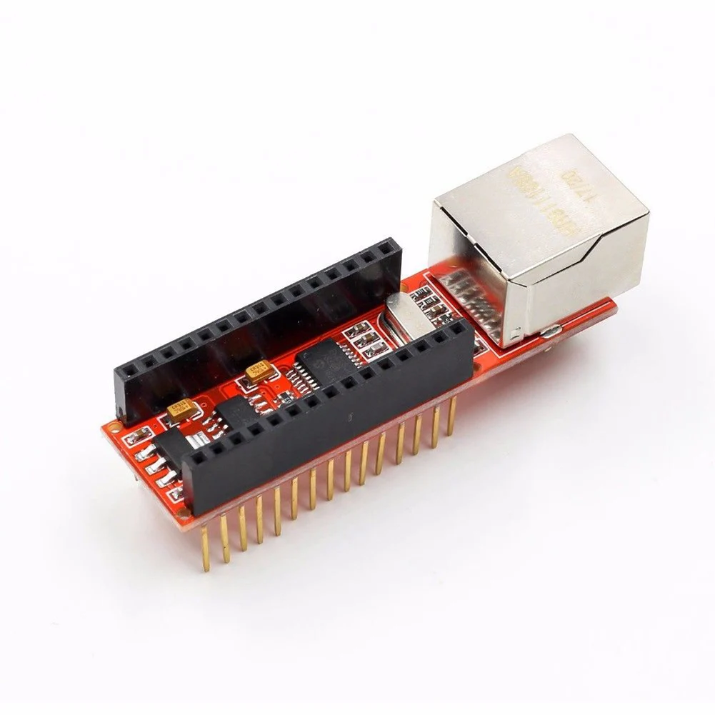 V1.0 веб Серверный модуль NanoENC28J60 Ethernet щит интернет NK шоппинг|Модули для умного
