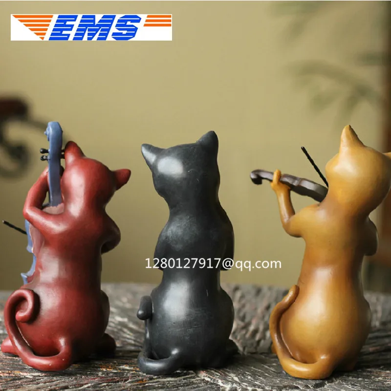 3 шт./компл. Имитация животных Три кошки группа креативное свадебное украшение 656 #