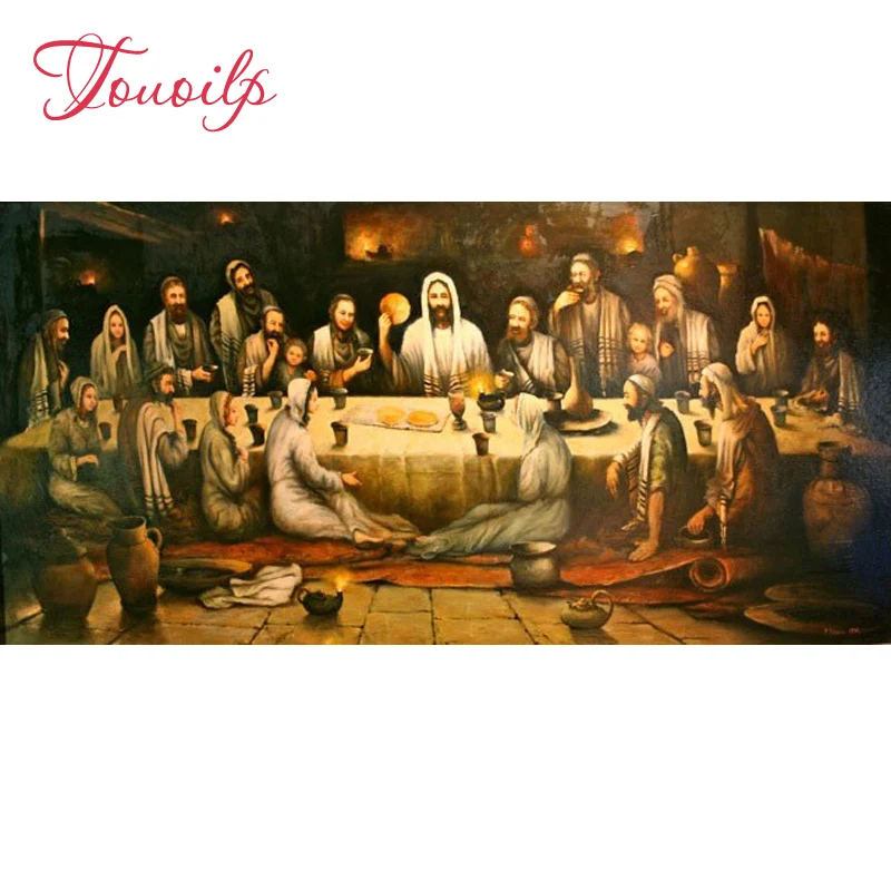 Алмазная вышивка сделай сам Last supper 5D Иисус закат 5d алмазная живопись крестиком 3D