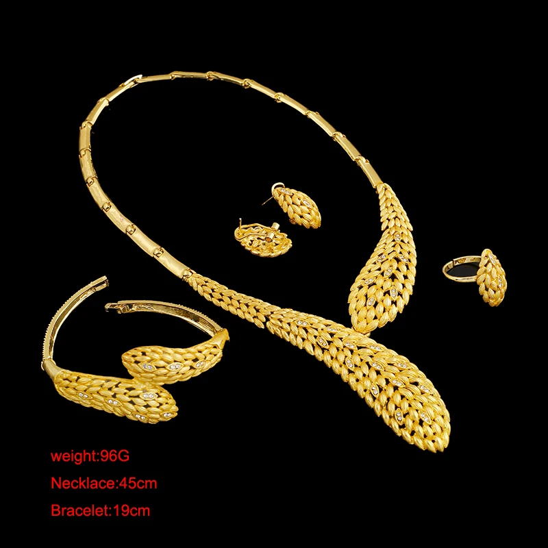 Набор ювелирных изделий Ethlyn ethrea/Eritrea/Habesha желтый цвет серьги/ожерелье/браслет для