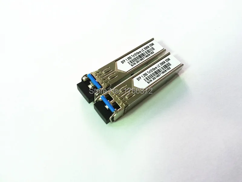 Free Shipment 10 pcs/lot SFP Fiber Optic Transceiver 1000BASE-LX MINI-GBIC modules Compatible for CISCO glc-lh-sm | Мобильные