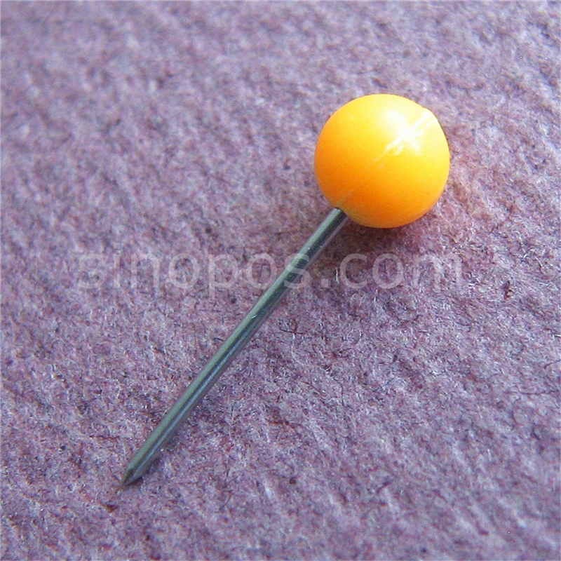 Шариковые штифты для карт прямые безопасные стальные с шариковой головкой