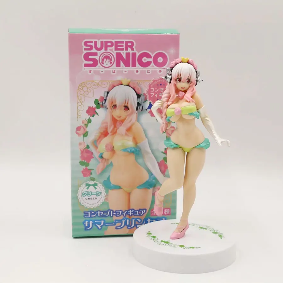 Сексуальный венок из аниме SUPERSONICO SUPER SONICO 18 см купальный костюм коллекционеры
