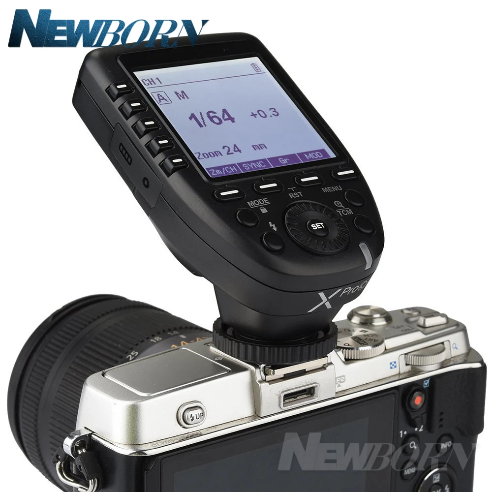 Godox Mini Speed lite TTL TT350O высокоскоростной 1/8000s GN36 + 2 4G беспроводной триггер для вспышки