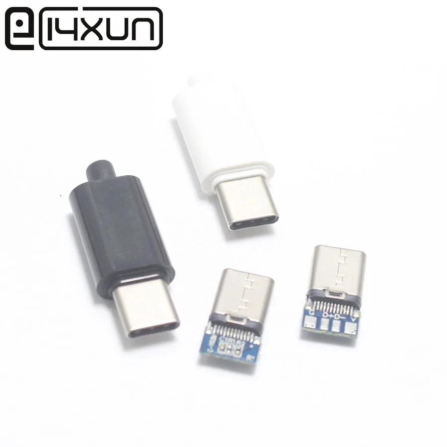 2 комплекта 2A OTG или 3A увеличенный ток 4P USB 3. 0 Type C штекер сварного типа Φ 4 в 1 Ремонт