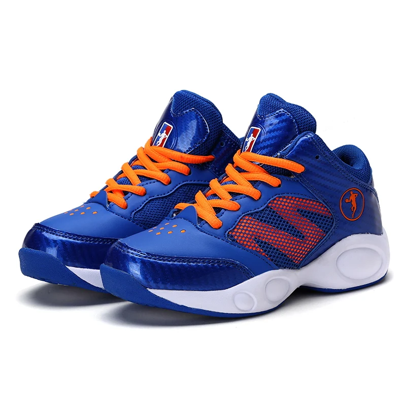 

Homass hight top basketball sneaker child Outdoor jordan Shoes Non-slip Sneakers Soft Athletic Trainers boys girls Sport Shoes