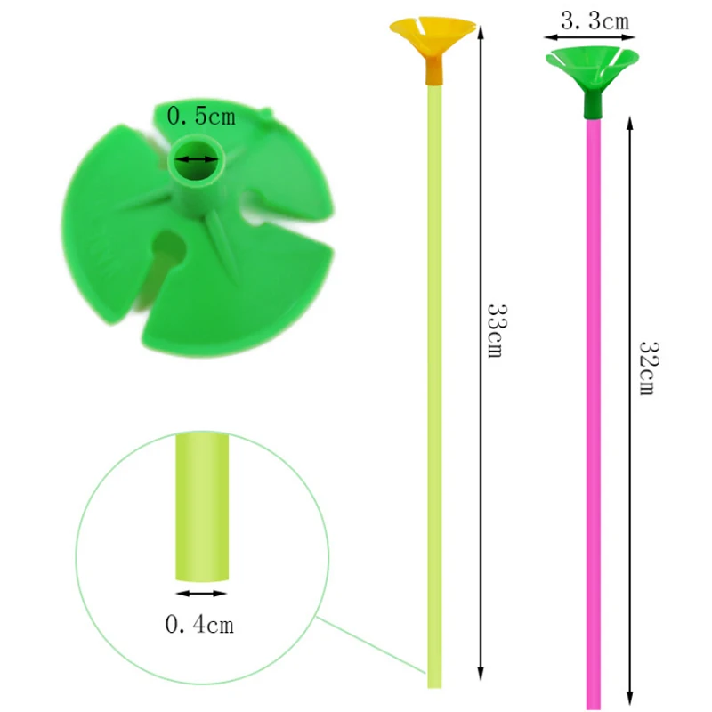 10 шт./компл. с чашками держатели для воздушных шаров ПВХ свадьбы белый сделай сам