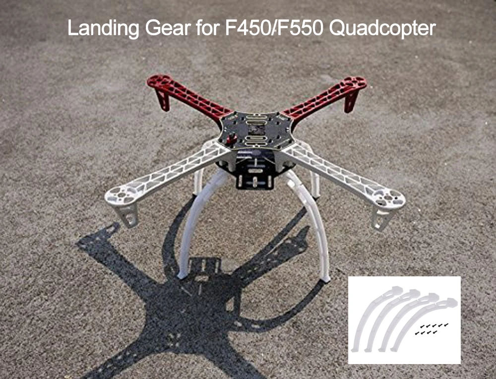Комплект высокой посадки расширитель высоты для DJI F450 F550 комплект с рамой дрона DIY