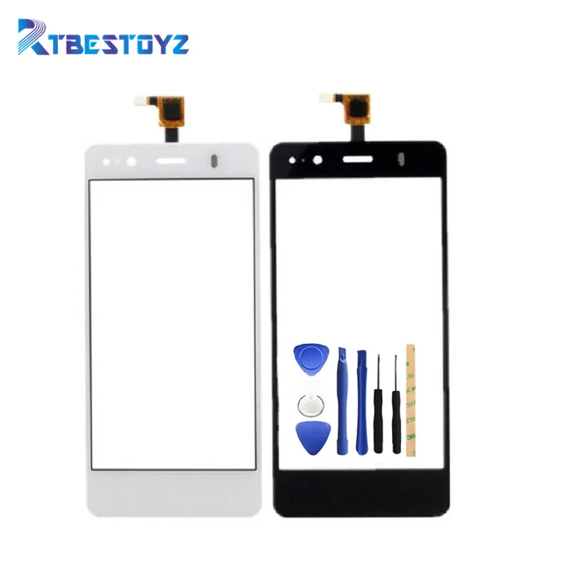 

RTBESTOYZ High Quality Sensor Replacement Parts For BQ A4.5 bq a4.5 Touch Screen Digitizer Front Glass Panel With Tools