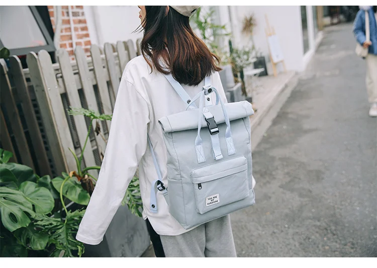 Модная хлопковая ткань для подростков Mochila, школьная сумка для девочек, женский рюкзак, черная школьная сумка, женский рюкзак для книг