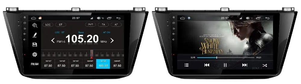 10," HD 1080P ips lcd экран Android 8 Core для Volkswagen VW Tiguan~ Автомагнитола BT 3g/4G wifi USB Navi мультимедиа