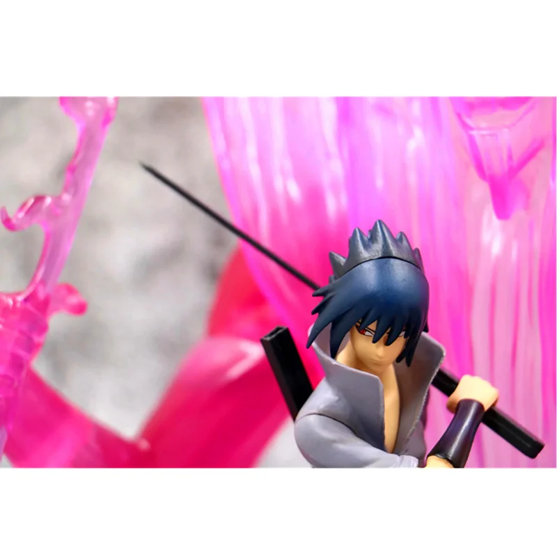 30 см Naruto Uchiha Sasuke Susanoo tempetuous God of Valour фигурка куклы игрушки ПВХ Коллекционная модель