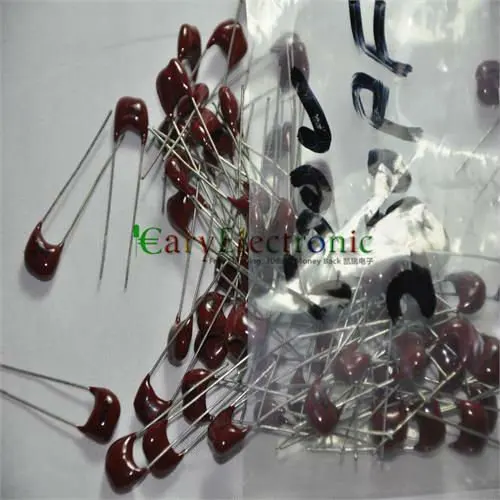 Оптовая продажа 100 шт. длинные Слюдяные Конденсаторы 500 пФ в|capacitor 500v|capacitor silver