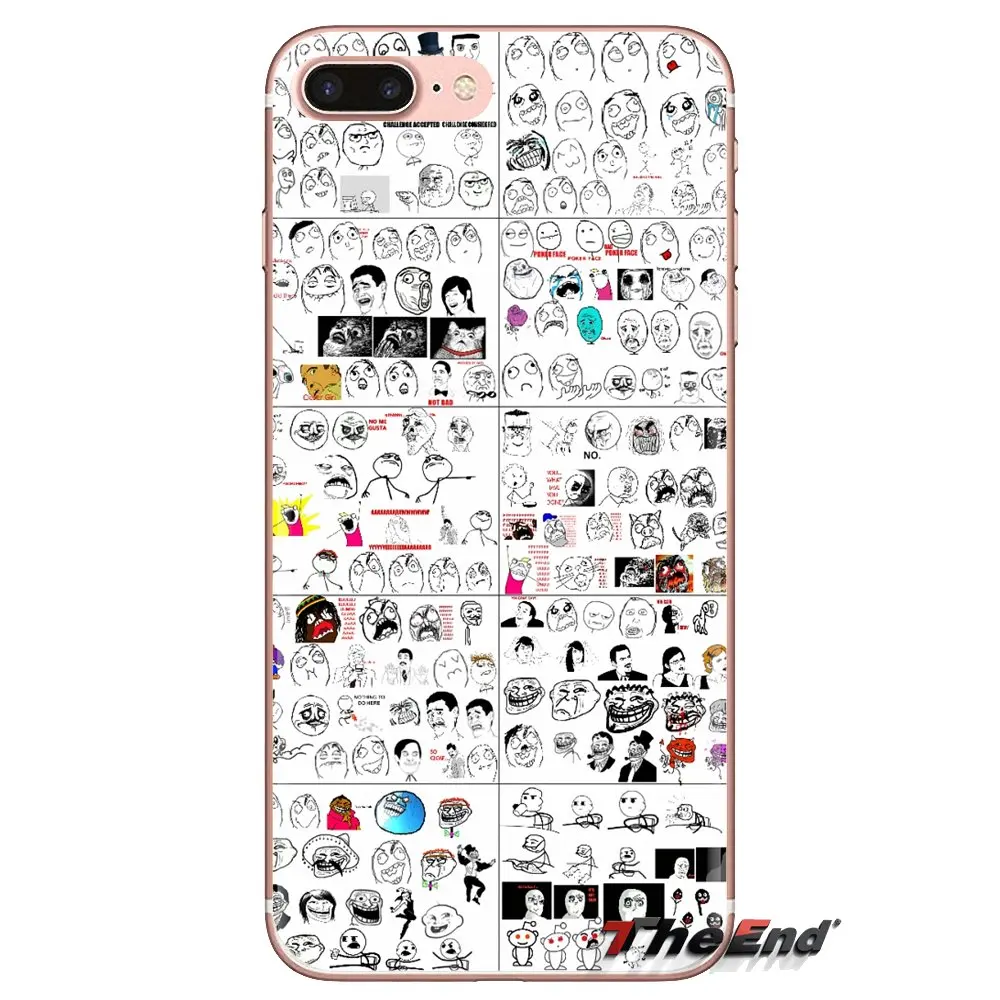 Meme comic character Collage мягкий прозрачный чехол для Xiaomi Mi4 Mi5 Mi5S Mi6 Mi A1 A2 5X6X8 9 Lite SE Pro Max Mix 2 3 2S