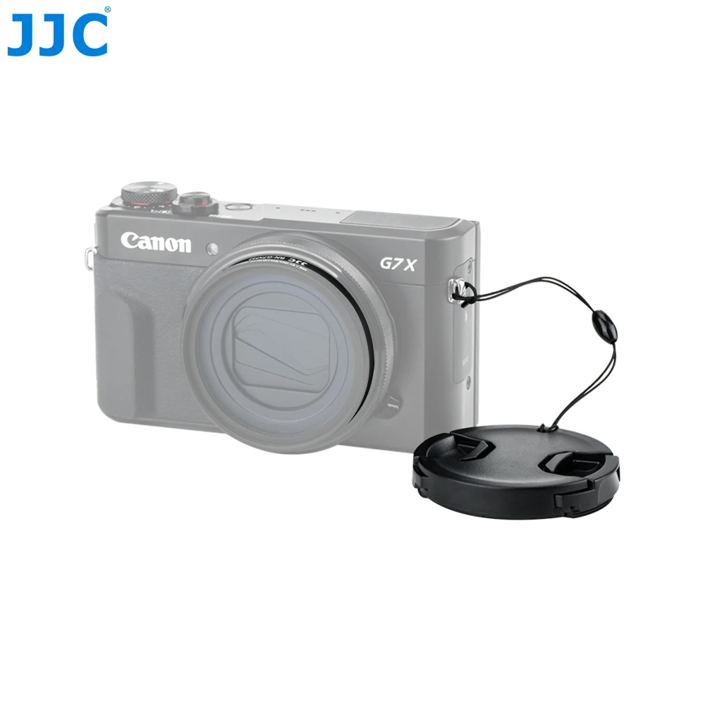 Адаптер для светофильтра JJC и комплект крышек объектива 49 мм камер Canon PowerShot G5X G7X