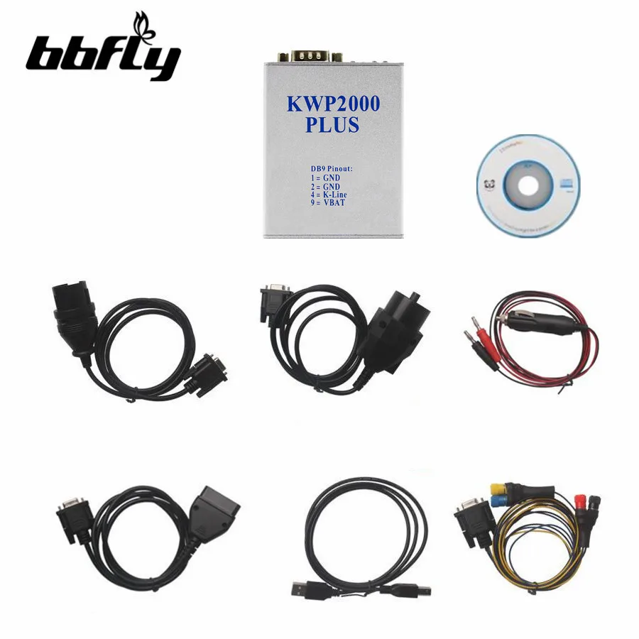 KWP2000 плюс OBD2 ЭКЮ Flasher чип тюнинг комплект ЭБУ Двигатели для автомобиля Tune