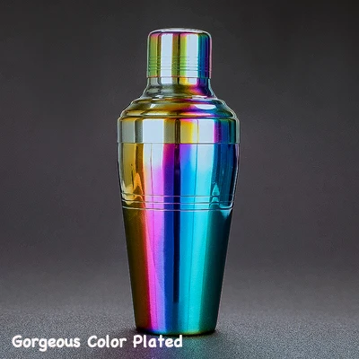 510 мл японский стиль барный коктейль-шейкер - Цвет: Gorgeous ColorPlated