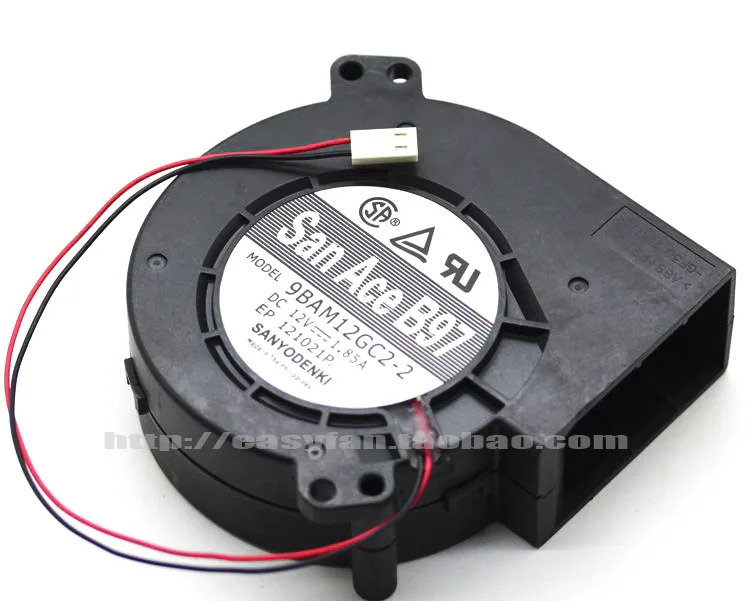 Б/у SANYO DENKI SAN ACE 9BAM12GC2-2 12 В 1.85A вентилятор турбины 9733 Вентилятор охлаждения