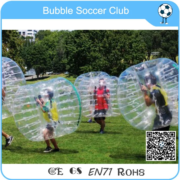 Дешевая цена! 1 2 м надувной бампер мяч/пузырь футбол/тело Зорбинг пузырь мяч для