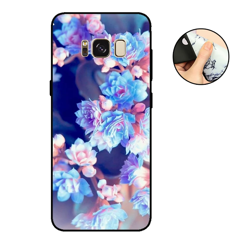 XQH Чехол для samsung S8, чехол, мягкий силиконовый чехол для samsung Galaxy S8, чехол для телефона, ТПУ, чехол для Galaxy S8 - Цвет: XQH