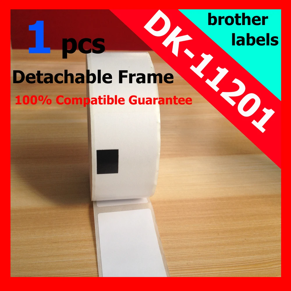 60 x Rolls Brother Compatible Labels DK 11201 dk11201 29mm 90mm 400 labels per roll DK-11201 1201 201 Address Label |