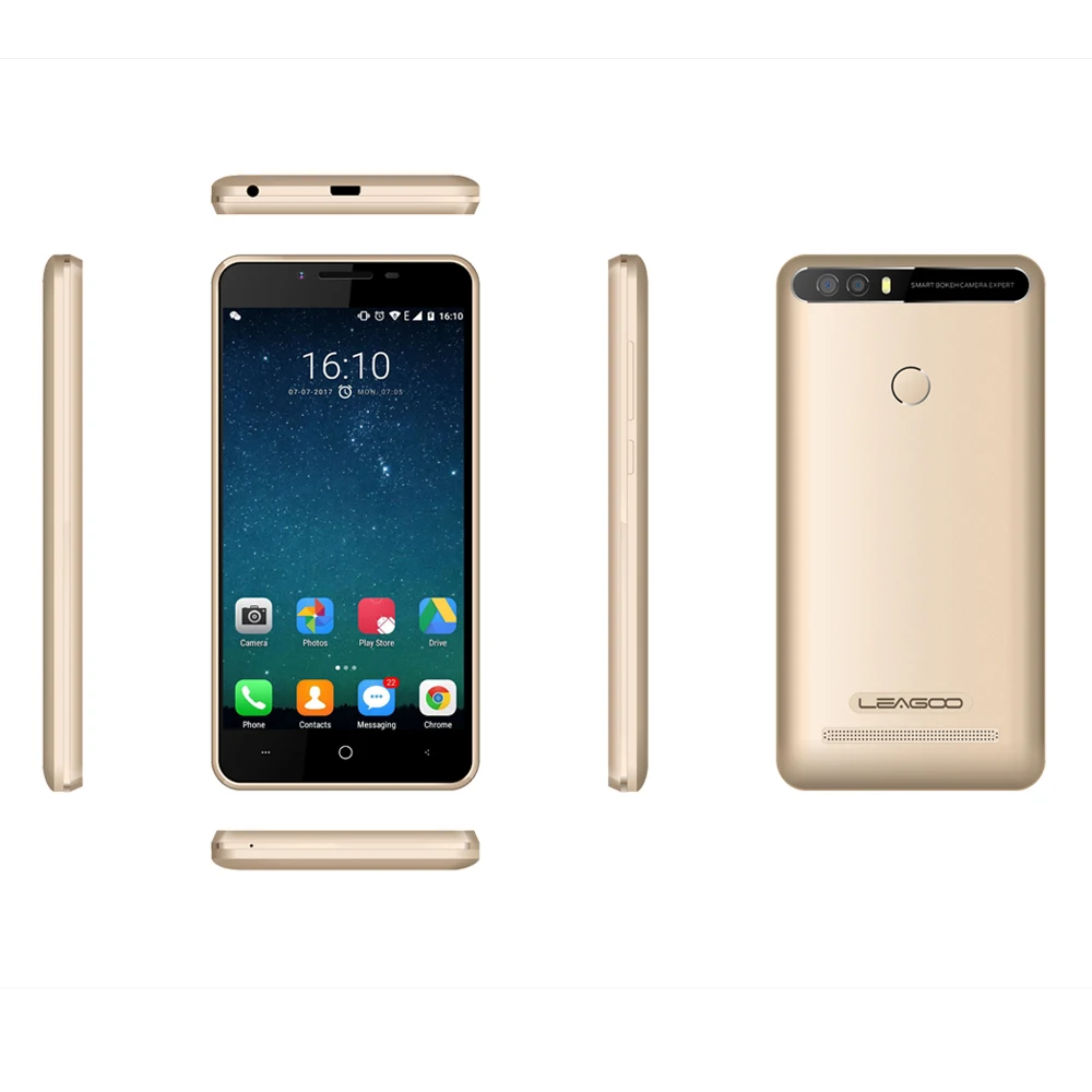 Leagoo Kiicaa Power 5.0 inch 4000mAh Cell phone Android 7.0 MT6580A 2G RAM 16G ROM 8MP Dual Rear Cams Smartphone 3G Mobile Phone | Мобильные