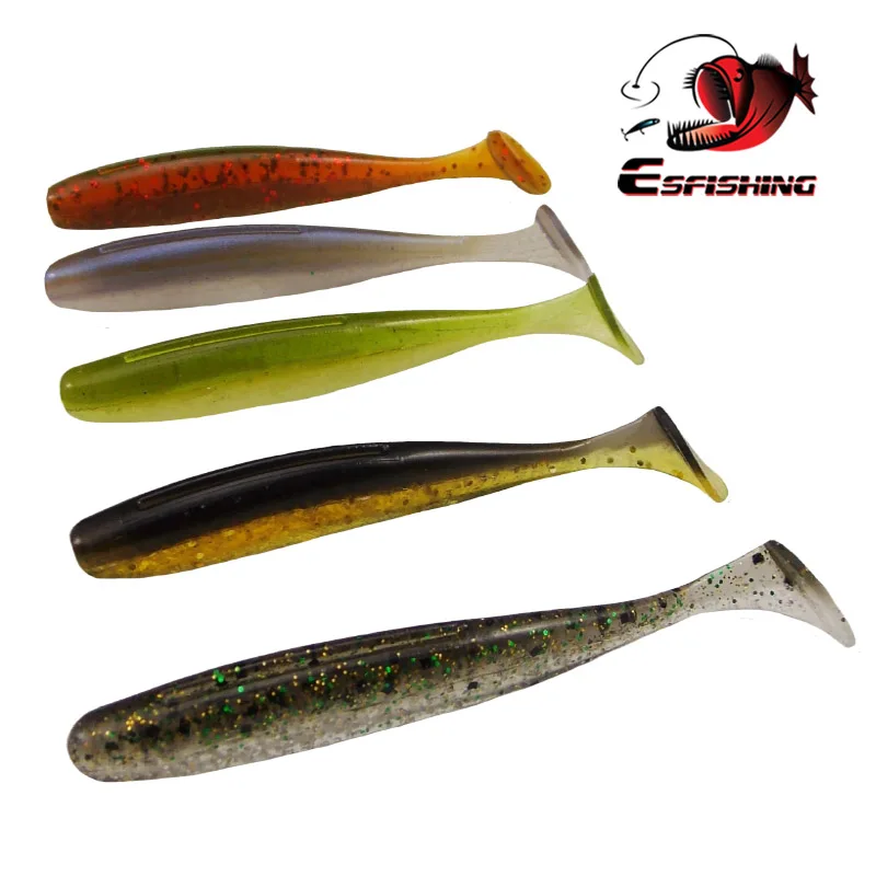 KESFISHING 200 шт. ES Easy shiner новинка 2018 7 6 см/2 г приманка для рыбной ловли мягкий