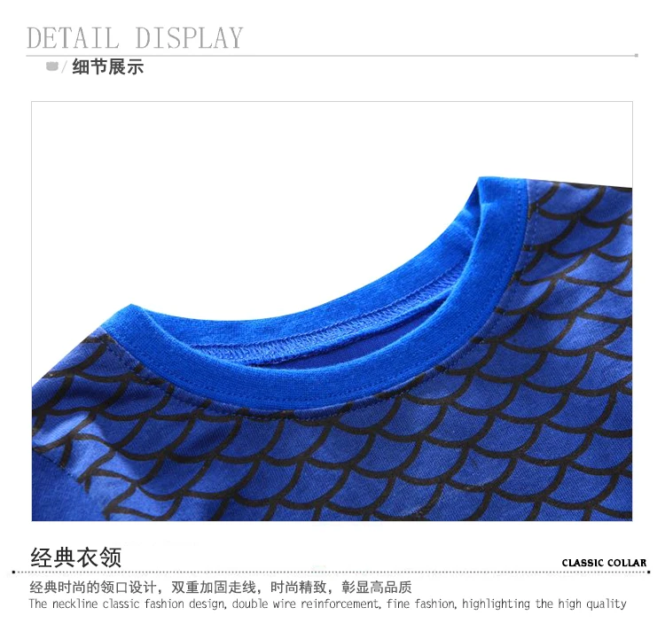 Розничная продажа! Детские пижамы комплекты одежды из хлопка с длинными рукавами