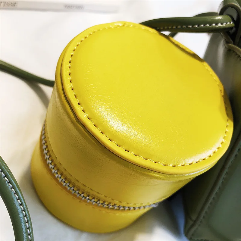 Mini Crossbody Сумки Симпатичные ковша сумка небольшой хит Цвет кожа Для женщин сумочки