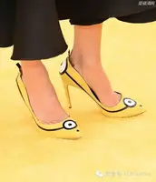 Забавные женские туфли с глазами#3