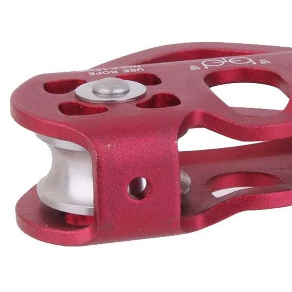 Climbing Equipment 24 KN Cable Pulley 13mm Red | Инструменты