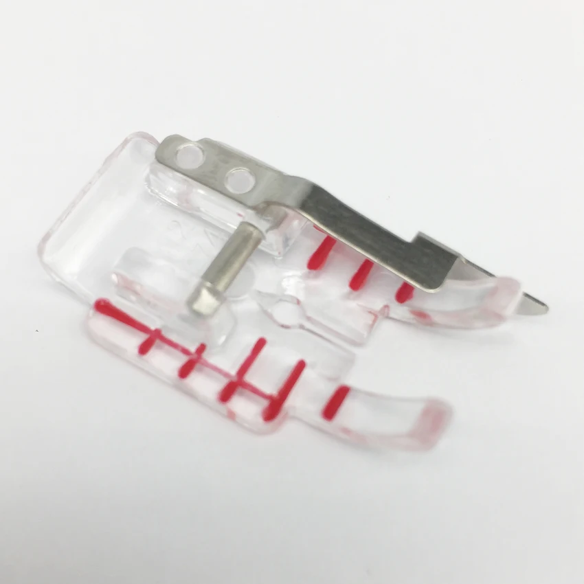 

412927445 Clear 1/4" Piecing Guide foot Husqvarna Viking Emerald 116,118,122 # 4129274-45