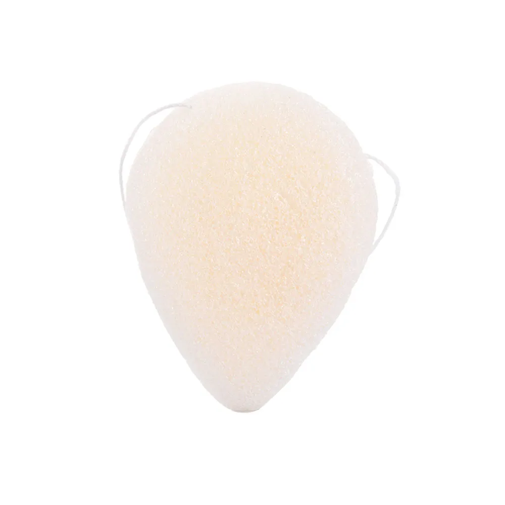white Fulljion 6 цветов натуральный Konjac спонж для лица очищающая моющая губка для отшелушивания очищающий спонж средство для очищения лица - Цвет: white