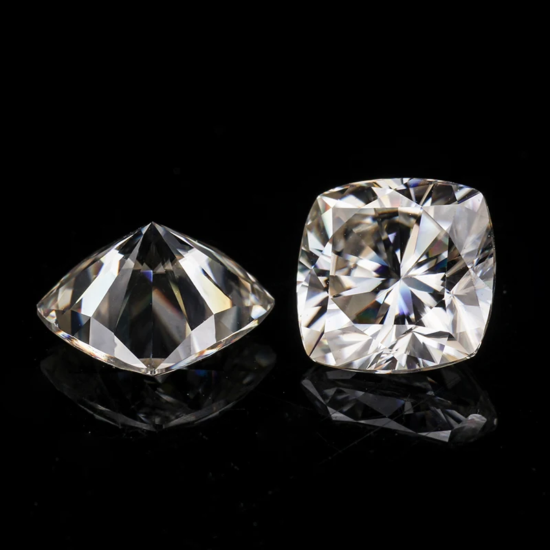6 5*6 5 мм цвет подушечки GH Moissanite камни для ювелирных изделий больше блесток чем