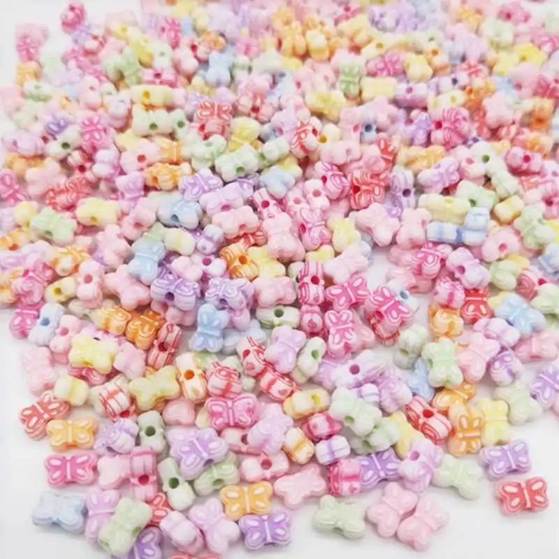 Акриловые шарики для изготовления браслета украшения ручной работы опт 50/100