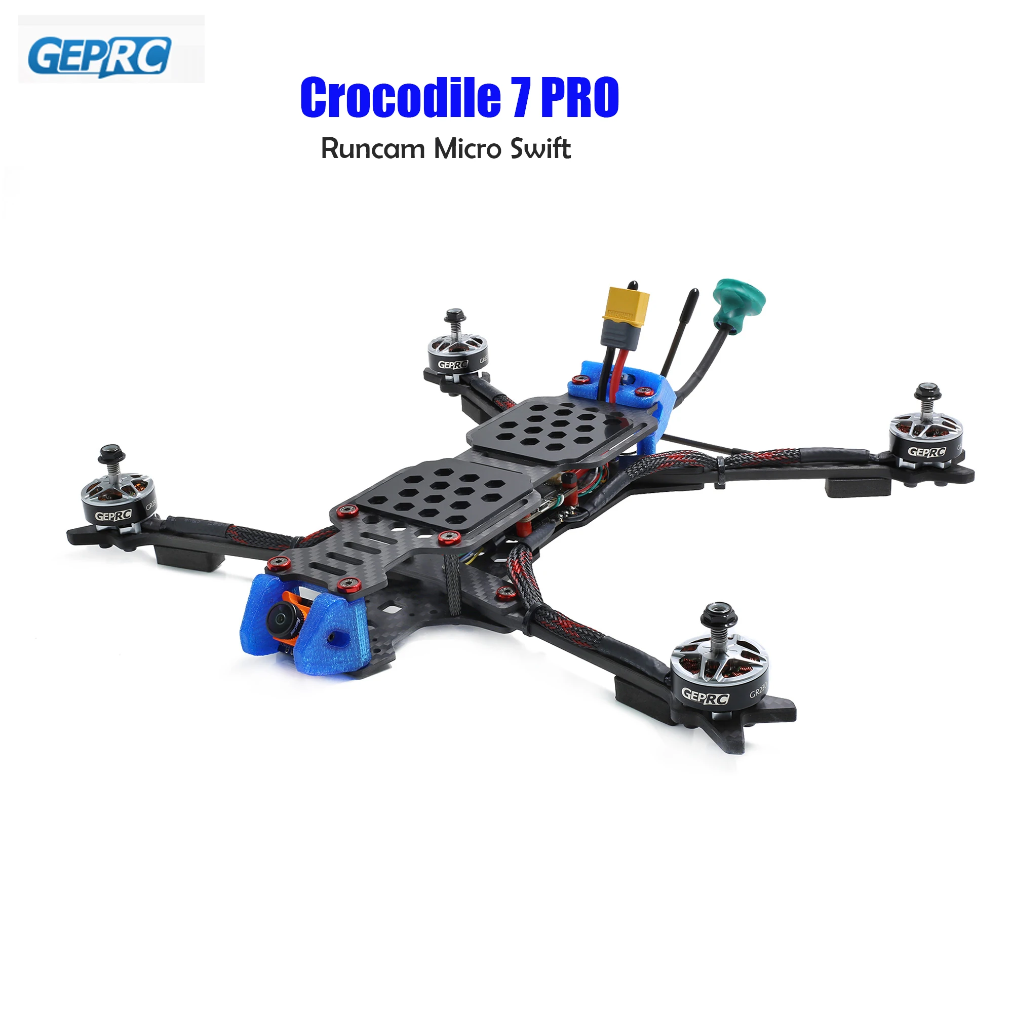 Дрон GEPRC крокодил 7 Pro с широким радиусом действия FPV 315 мм рамка 2306 кв моторы DALProp