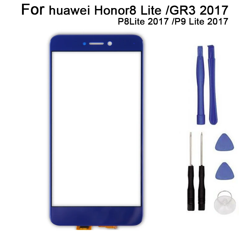 Новый сенсорный экран для huawei Honor 8 Lite GR3 2017 дигитайзер Переднее стекло Сенсорная
