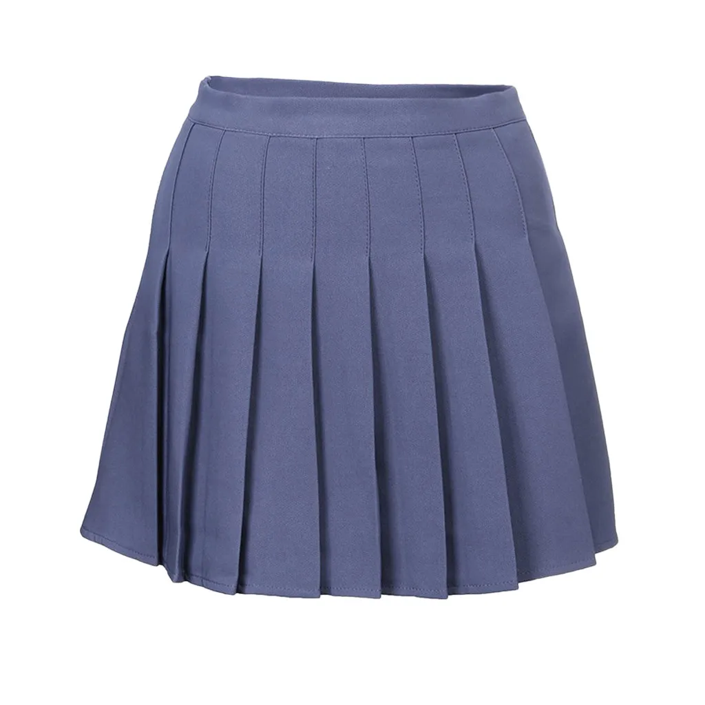 A Saia Feminina Bayan Etek faldas Mini Mujer Moda, юбка с высокой талией, Женская юбка, юбка с тонкой талией, повседневная юбка Z4 - Цвет: A