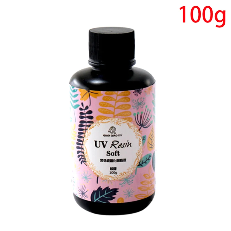 

10/15/25/60/100g DIY UV Resin Ultraviolet Curing Resin Solar Cure Resin Sunlight Hard Clear Glue DIY Jewelry Making Accessories