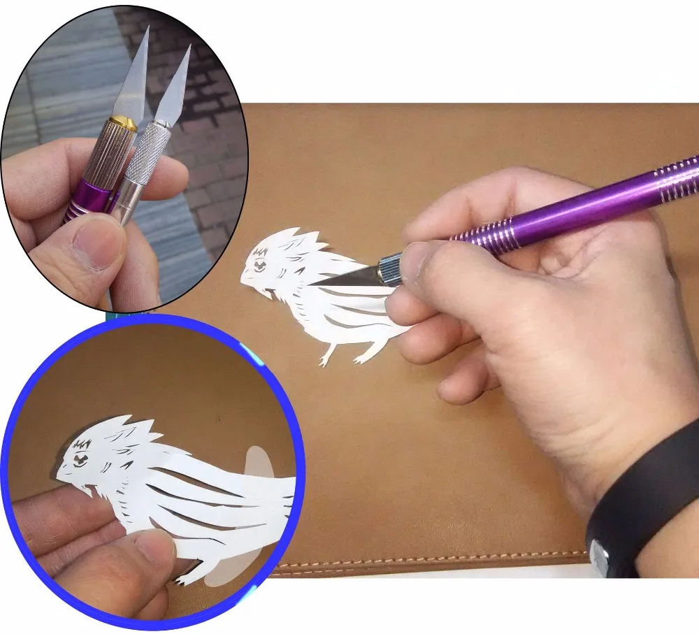 

DIY WL-9312/9305/9304 hobby knife set /carving knife/lettering knife wholesale pen knife PCB tools Cutte set, Wood & Paper-cut
