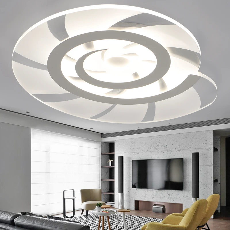 SHIXINMAO тонкий и стильный светодиодный потолочный светильник для гостиной